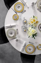 Audun Ferme 12 Kişilik 51 Parça Porselen Yemek Takımı