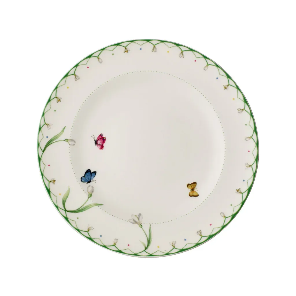Colourful Spring Çiçek Desenli Yemek Tabağı 27 cm