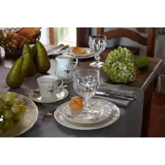 Old Luxembourg Blue Blanc Ekmek Tabağı 16 cm