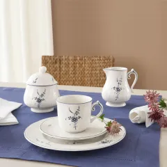 Old Luxembourg Blue Blanc Şekerlik