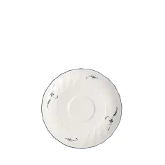 Old Luxembourg Blue Blanc Kahve, Çay Fincan Tabağı