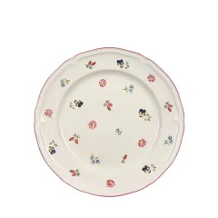 Petite Fleur Çiçek Desenli Yemek Tabağı 26 cm