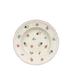 Petite Fleur Çiçek Desenli Çukur Tabak 23 cm