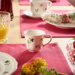 Petite Fleur Çiçek Desenli Türk Kahvesi Fincanı
