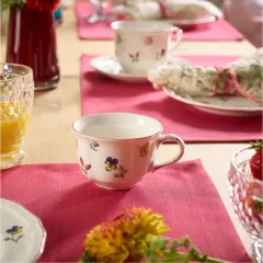 Petite Fleur Çiçek Desenli Kahve, Çay Fincanı 0,20 L