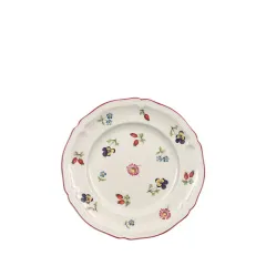 Petite Fleur Çiçek Desenli Ekmek Tabağı 17 cm