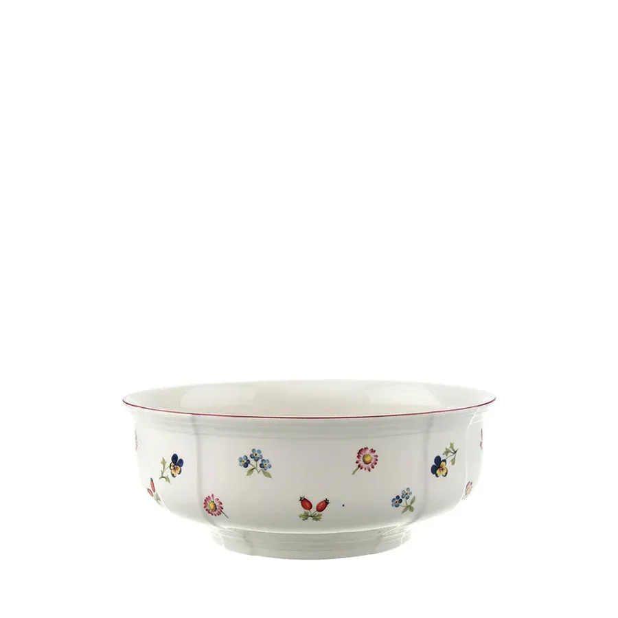 Petite Fleur Çiçek Desenli Servis Kasesi 21 cm