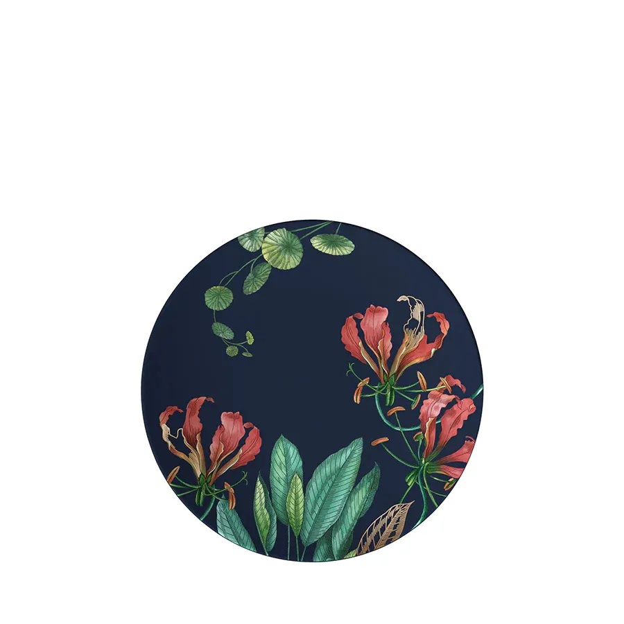 Avarua Tropik Desenli Ekmek Tabağı 16 cm