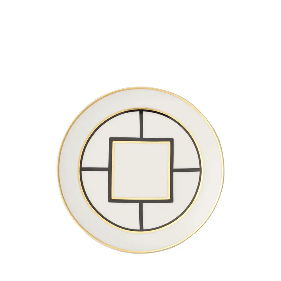 Metrochic Geometrik Desenli Pasta Tabağı 22 cm