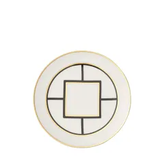 Metrochic Geometrik Desenli Pasta Tabağı 22 cm