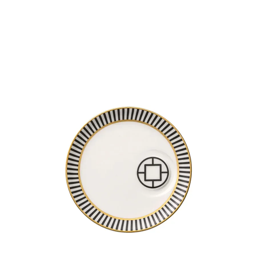 Metrochic Geometrik Desenli Türk Kahvesi Fincan Tabağı