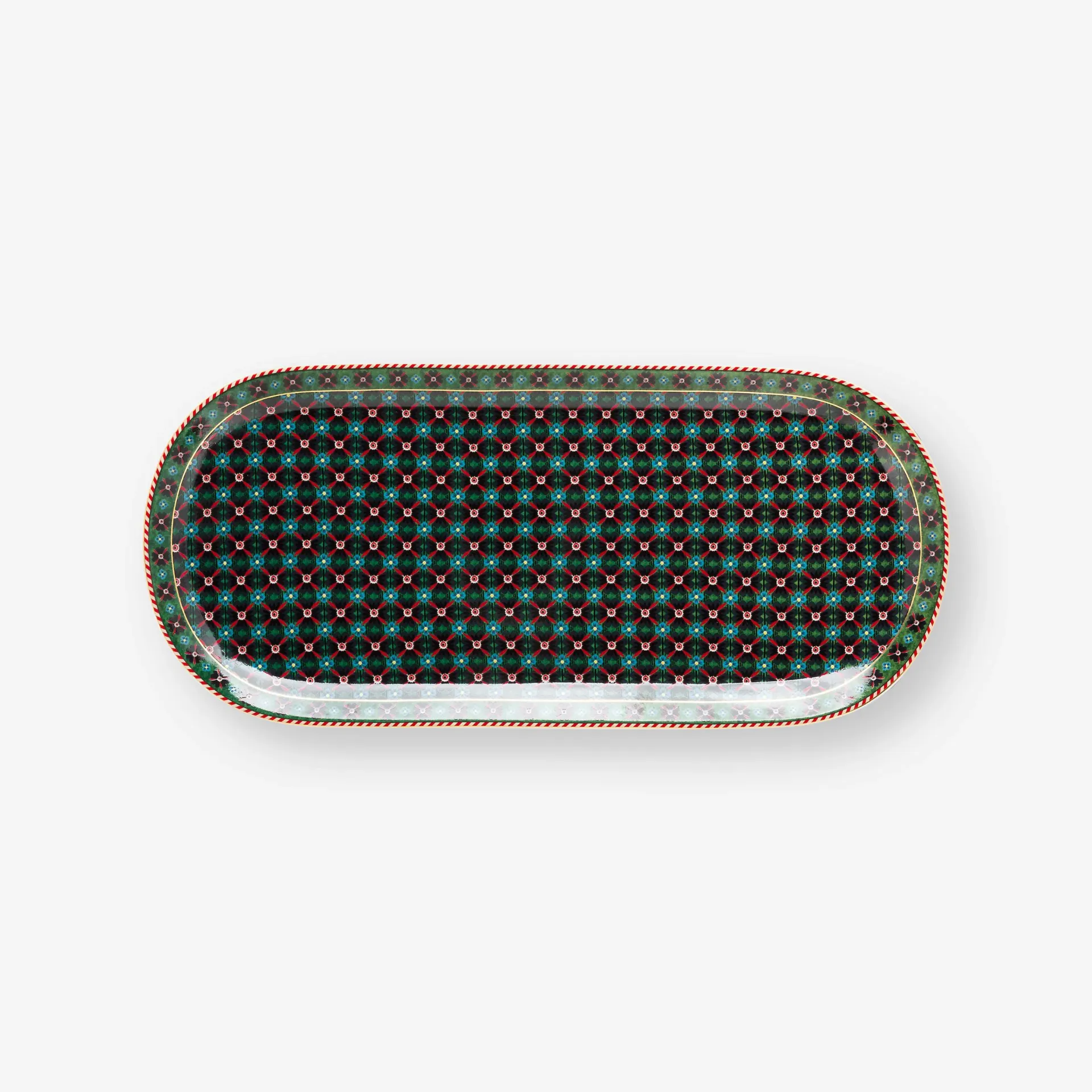 Pip Studio Berry Blues Oval Servis Tabağı 33cm