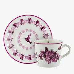 Pembe Porselen Kahve Fincan Seti 120 Ml Allure Collection by Chiara Alessi