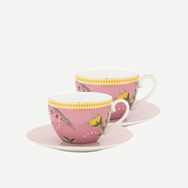 La Majorelle Pembe 2Li Çay Fincanı 280Ml
