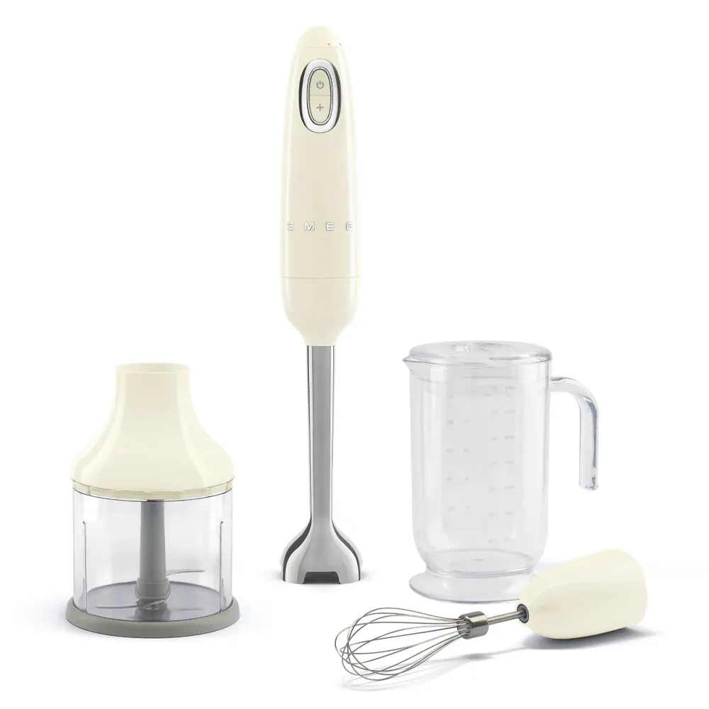 Smeg El Blender seti Krem