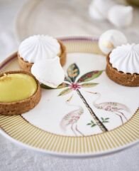 La Majorelle Sarı Mini Kek Standı 21Cm