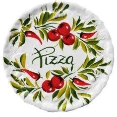 EDELWEIS Pizza Tabağı Pomodori 33 cm