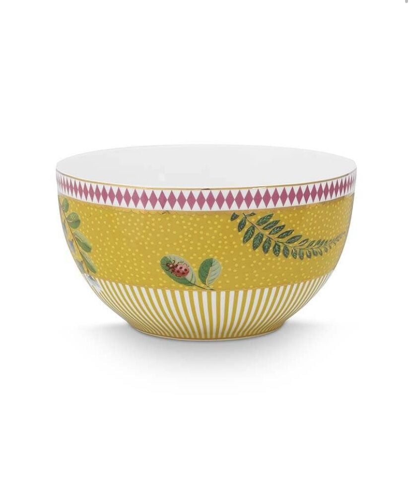 La Majorelle Sarı Kase 12Cm