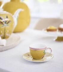 La Majorelle Sarı 2Li Kahve Fincan Seti 120Ml