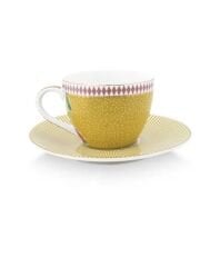 La Majorelle Sarı 2Li Kahve Fincan Seti 120Ml