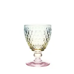 Boston Pearl Çok Renkli Kristal Su Kadehi