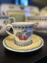 French Garden Fleurence Türk Kahvesi Fincan Tabağı 13Cm