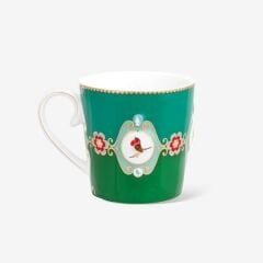 Love Birds Yeşil Mug 250Ml Madalyon