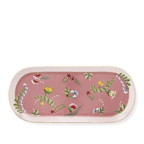 La Majorelle Pembe Oval Servis 33Cm