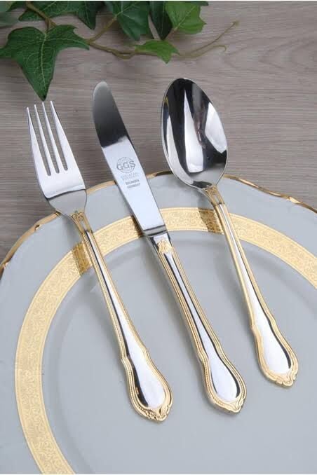 Ggs Solingen Germany Rebeka Parlak 96 Parça Çatal Bıçak Seti