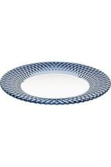 Boston Mavi Kristal Servis Tabağı 32Cm