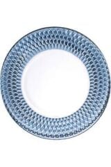 Boston Mavi Kristal Servis Tabağı 32Cm