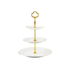 3 Tier Cake Stand Ivory