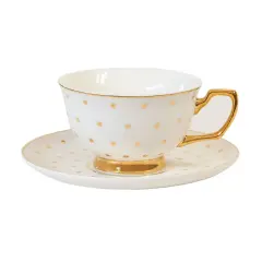 Teacup Polka Gold