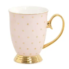 Mug Polka Gold Blush