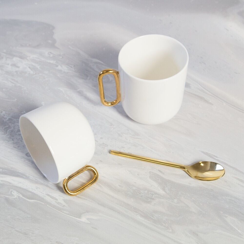 CELİNE WHİTE LUXE TEACUP&SAUCER