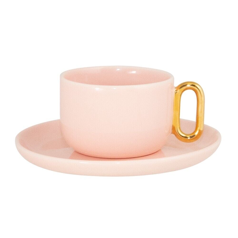 CELİNE LUXE PİNK TEACUP&SAUCER