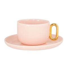 CELİNE LUXE PİNK TEACUP&SAUCER
