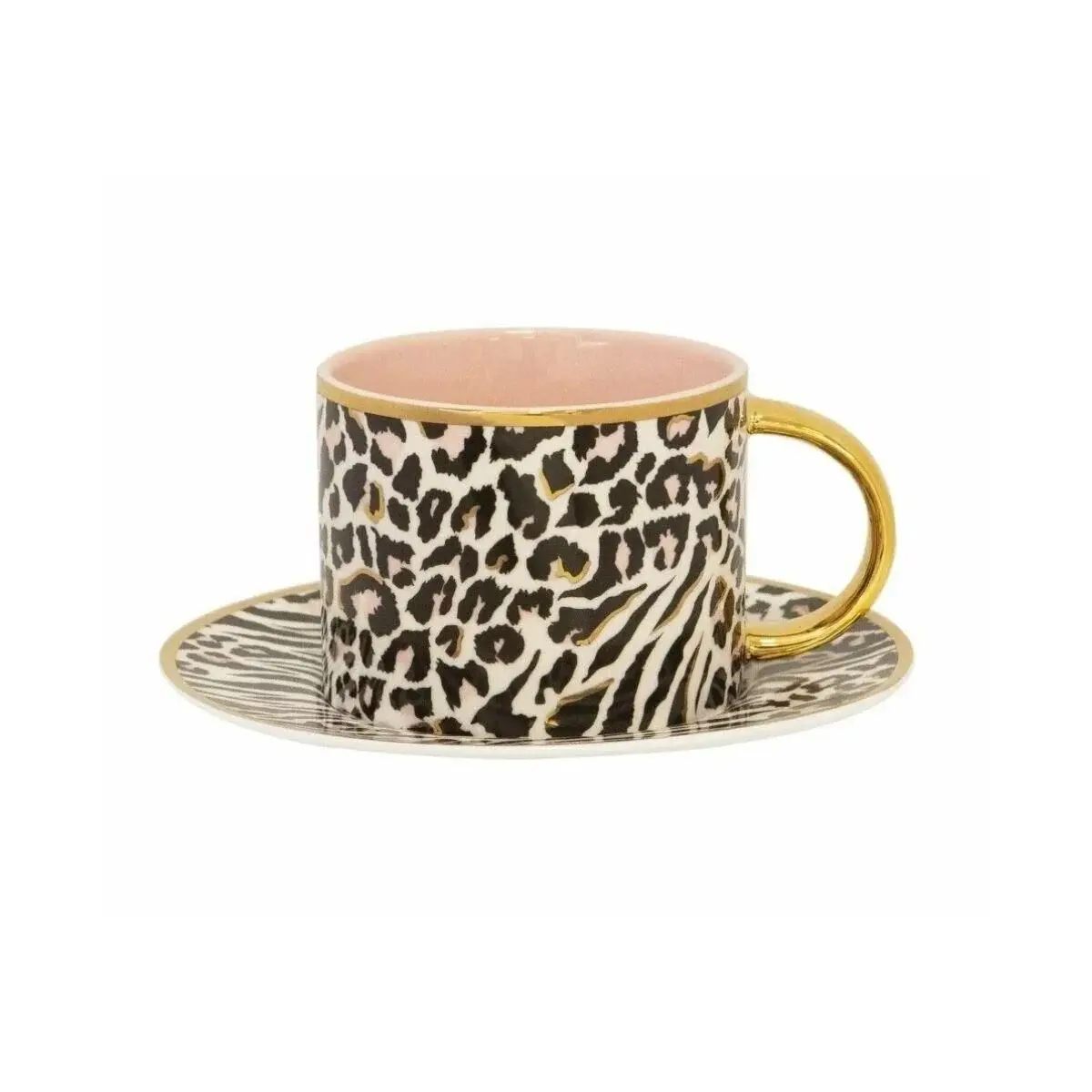 Teacup & Saucer Safari Leopard