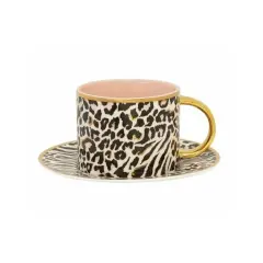 Teacup & Saucer Safari Leopard