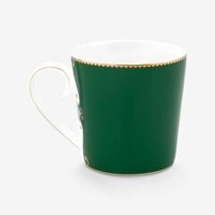 Love Birds Yeşil Mug 250Ml Koyu Ton