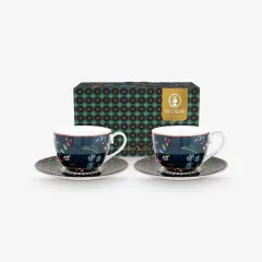 Pip Studio Berry Blues Çay Fincan Seti 280Ml