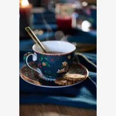 Pip Studio Berry Blues Çay Fincan Seti 280Ml