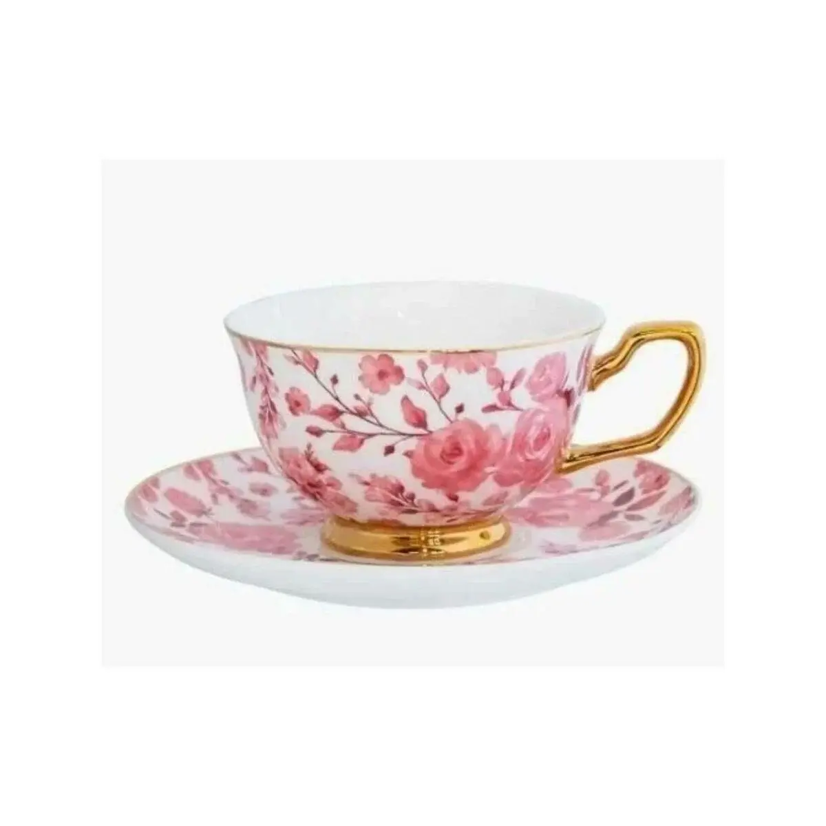 Teacup & Saucer Charlotte Rose