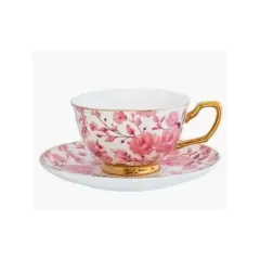 Teacup & Saucer Charlotte Rose