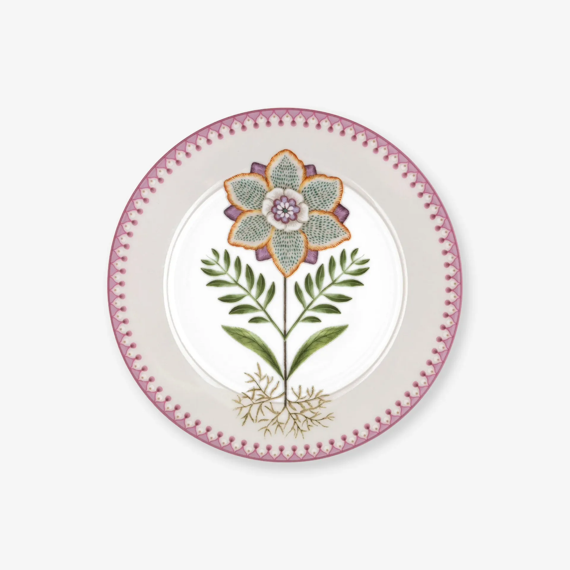 Pip Studio Lily&Lotus 21Cm Tabak