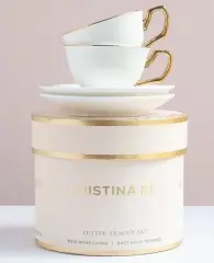 Fildişi 2 li Kahve Fincanı