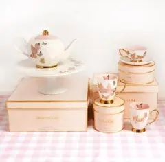 Chrysalis Çay Fincanı ve Tabağı