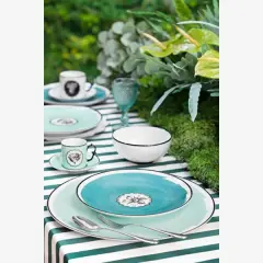 HERBARIAE Yeşil Kahvaltı Tabağı 23 cm