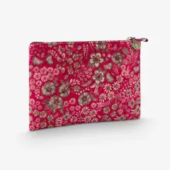 Daisy Dreams Clutch Makyaj Çantası Kırmızı 24x1x15,5cm