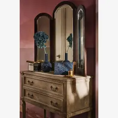 Daisy Dreams Clutch Makyaj Çantası Mavi 24x1x15,5cm